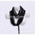 Fashion viscose metallic lurex infinity lady scarf